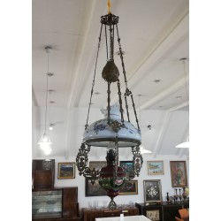Wisząca lampa naftowa poł....