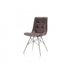 Krzesło Alegra ciemny brąz H&H